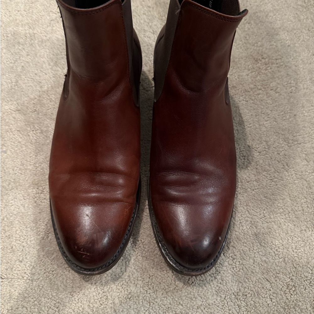 Thursday Boot Company Dark Brown Leather Boots Cavalier men's Size 6.5